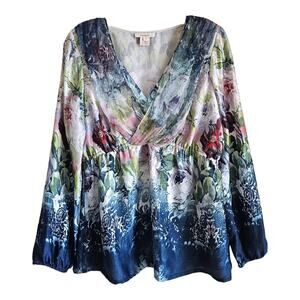 Sundance Multicolor Floral Blouse